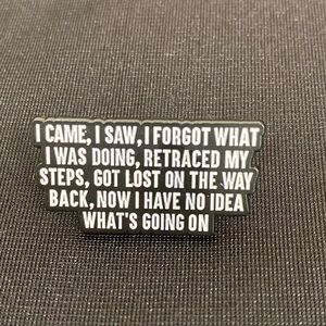 You know you’ve done this | Enamel pin or magnet will bring a rueful smile 3FER
